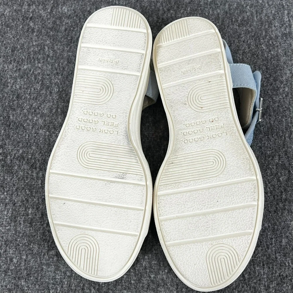 Dr Scholls Sandals Time Off Sun Light Blue‎ Women's 7 M